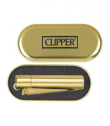 CLIPPER METÁLICO GOLD