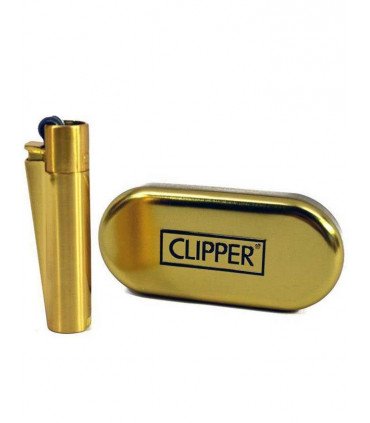 CLIPPER METÁLICO GOLD