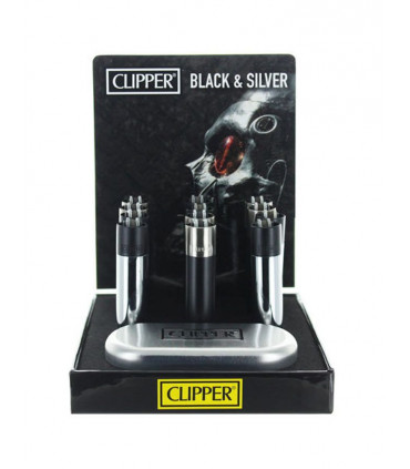 CLIPPER METÁLICO BLACK&SILVER